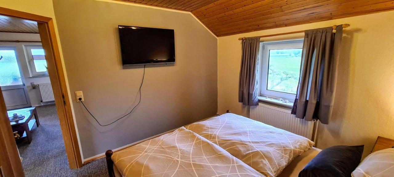 Ferienwohnung mit Pool Nordleda Exterior foto