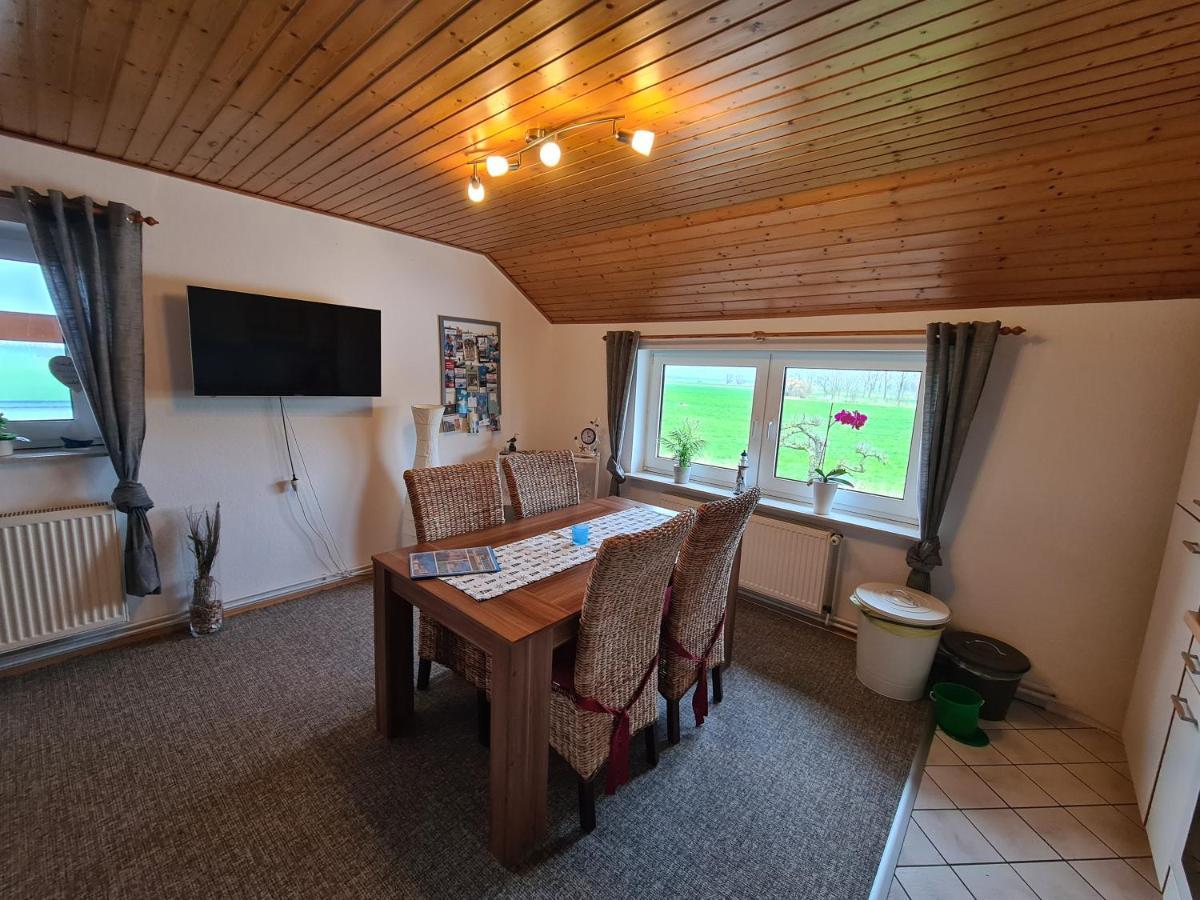Ferienwohnung mit Pool Nordleda Exterior foto