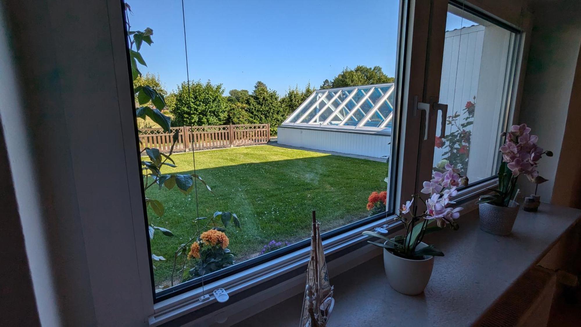 Ferienwohnung mit Pool Nordleda Exterior foto