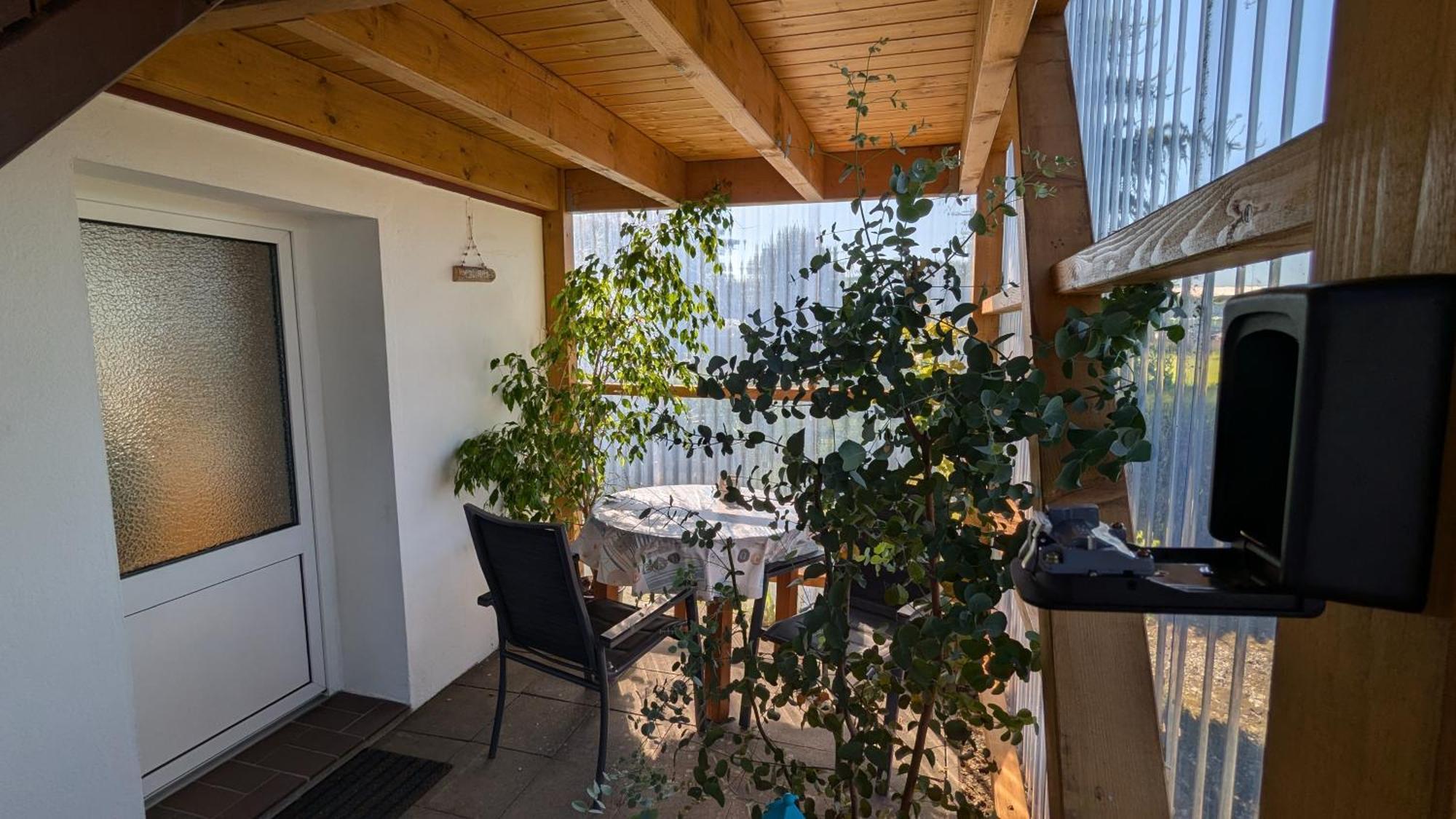 Ferienwohnung mit Pool Nordleda Exterior foto