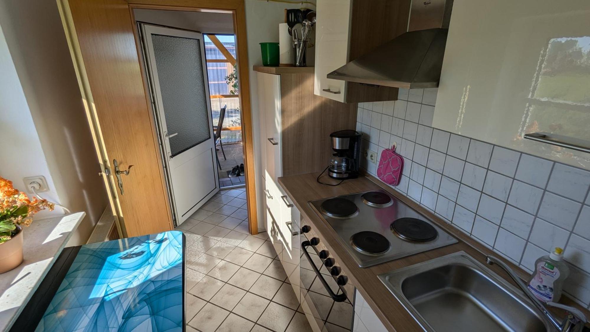 Ferienwohnung mit Pool Nordleda Exterior foto